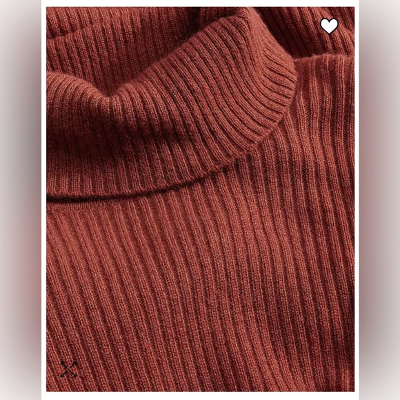 Charter Club Women's 100% Cashmere Turtleneck Midi Sweater Dress Size Medium - Picture 6 of 7